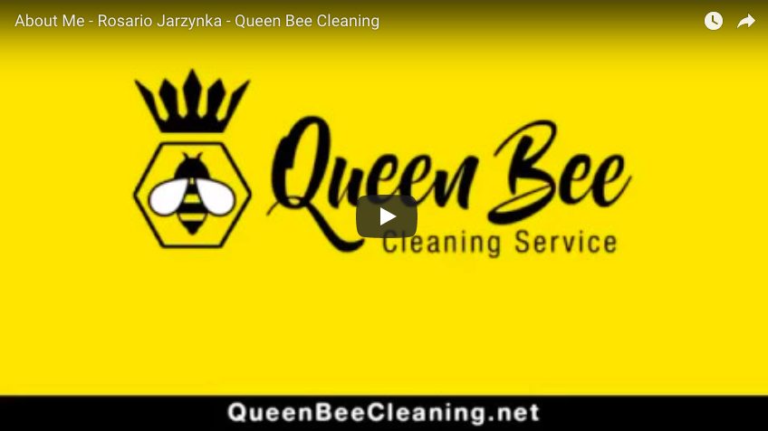 Queen Bee Cleaning Service (Logo)